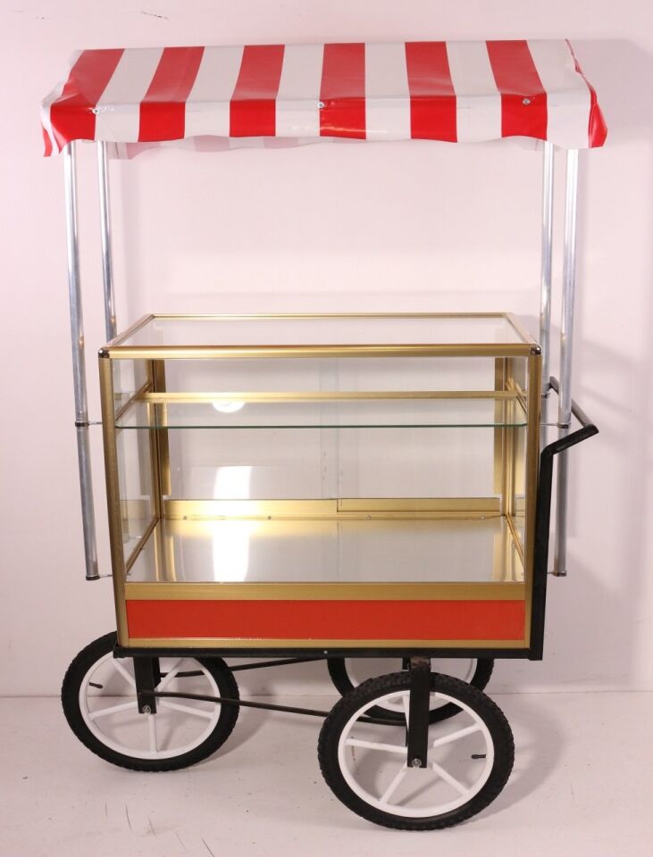 Tenteli Tatlı Arabası ve Tezgahı (Model Ardahan)