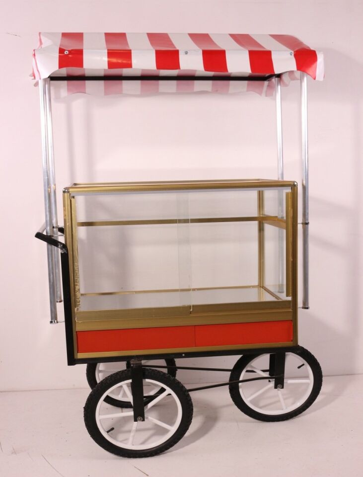 Tenteli Tatlı Arabası ve Tezgahı (Model Ardahan)