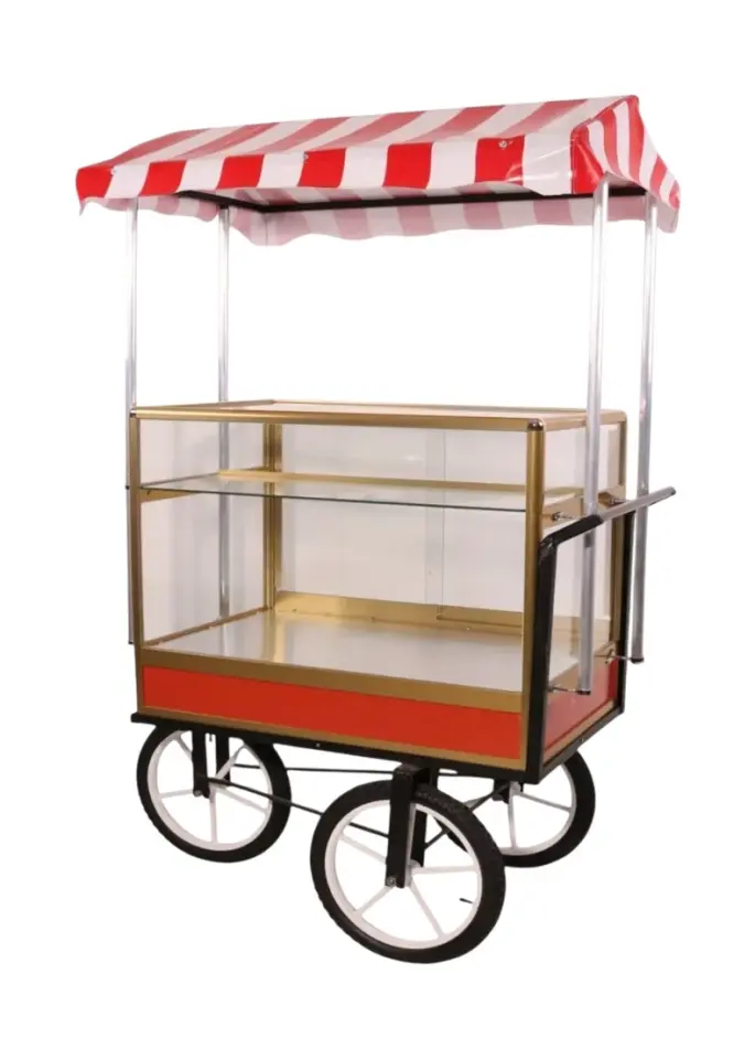 Tenteli Tatlı Arabası ve Tezgahı (Model Ardahan)