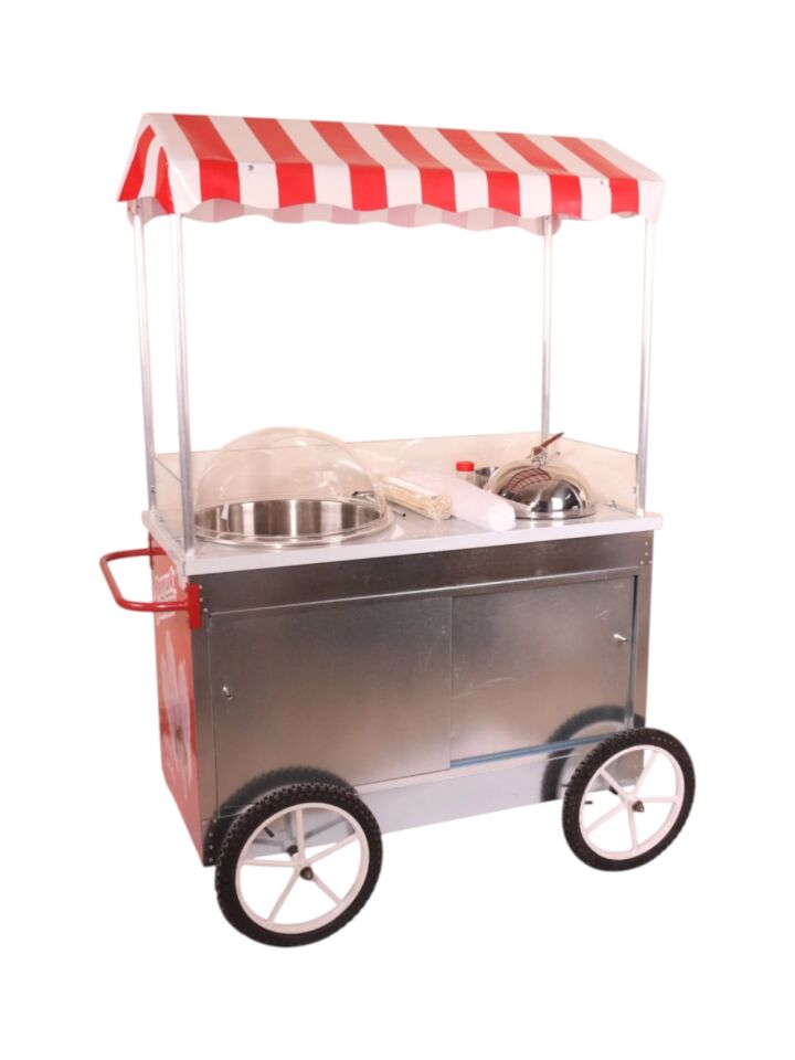 Pamuk Şeker ve Bardakta Mısır Arabası 60x120 (Model Mardin)