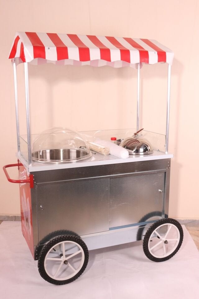 Pamuk Şeker ve Bardakta Mısır Arabası 60x120 (Model Mardin)