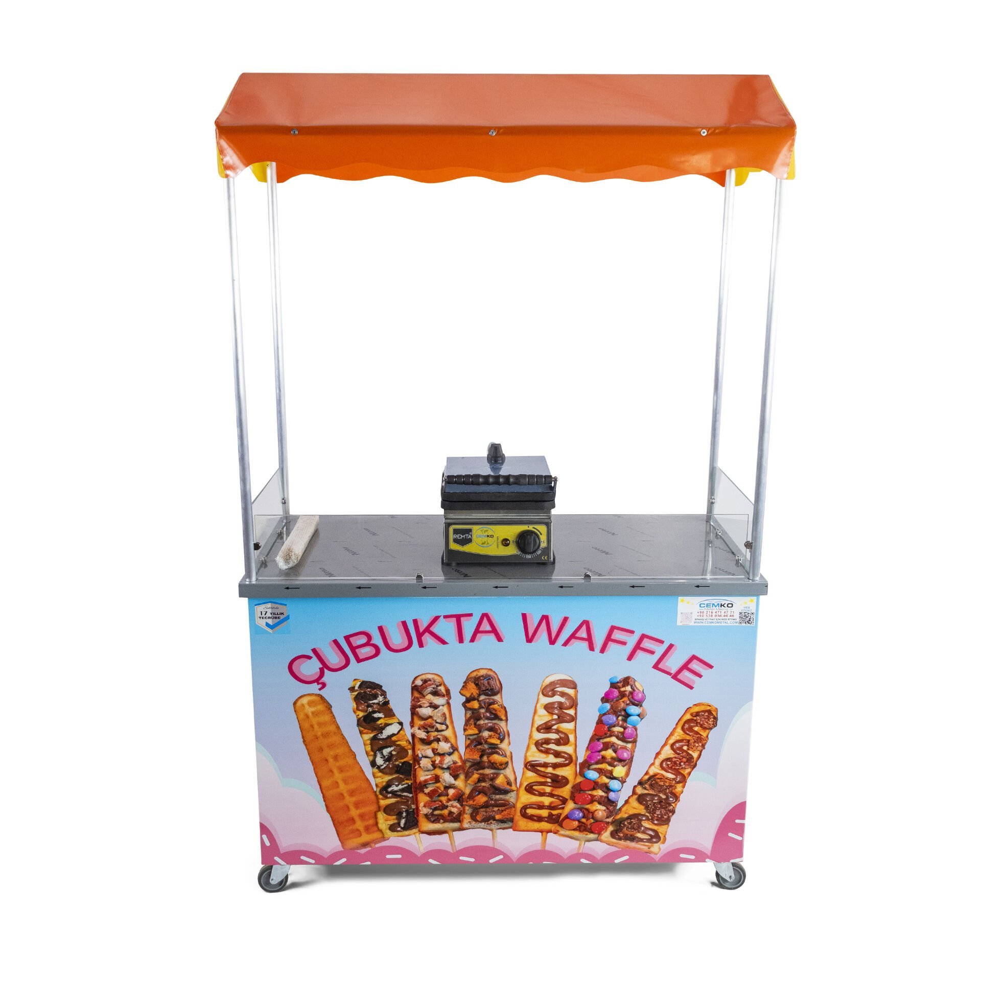 Çubukta Waffle Arabası 60x120 (Model Kütahya)