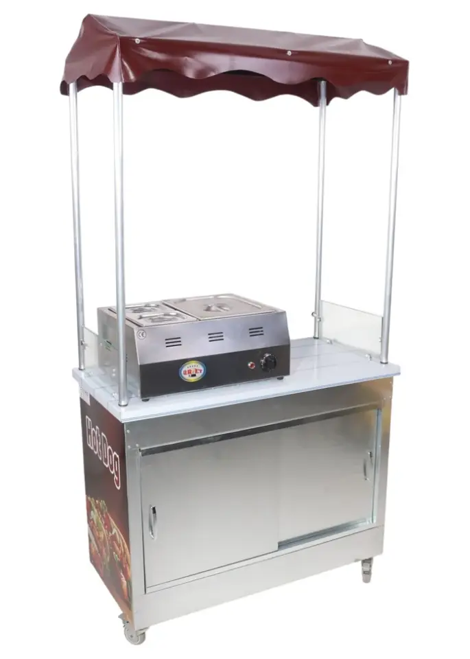 Hotdog Sosisli Arabası 60x100 (Model Muş)