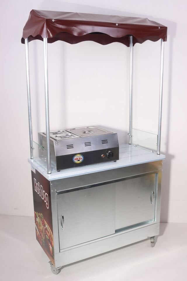 Hotdog Sosisli Arabası 60x100 (Model Muş)