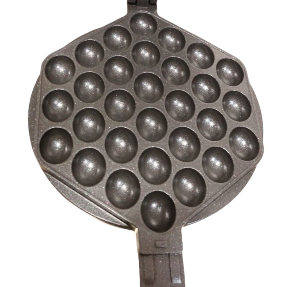 Bubble Waffle Makinesi Zaman Ayarlı 1. Kalite Teflon