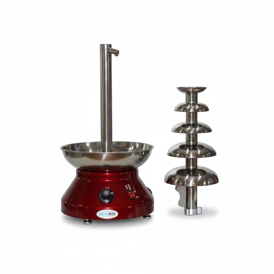 Çikolata Çeşmesi ve 5 Katlı Çikolata Şelalesi Makinesi