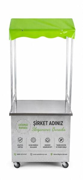 Profesyonel Çok Amaçlı Seyyar Satış  Tezgahı (50x70 cm)