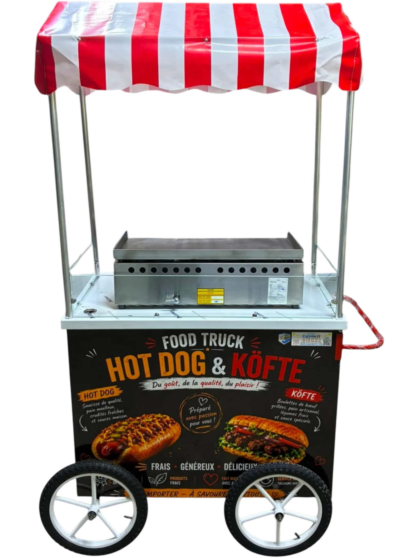 Köfte ve Hot Dog Arabası