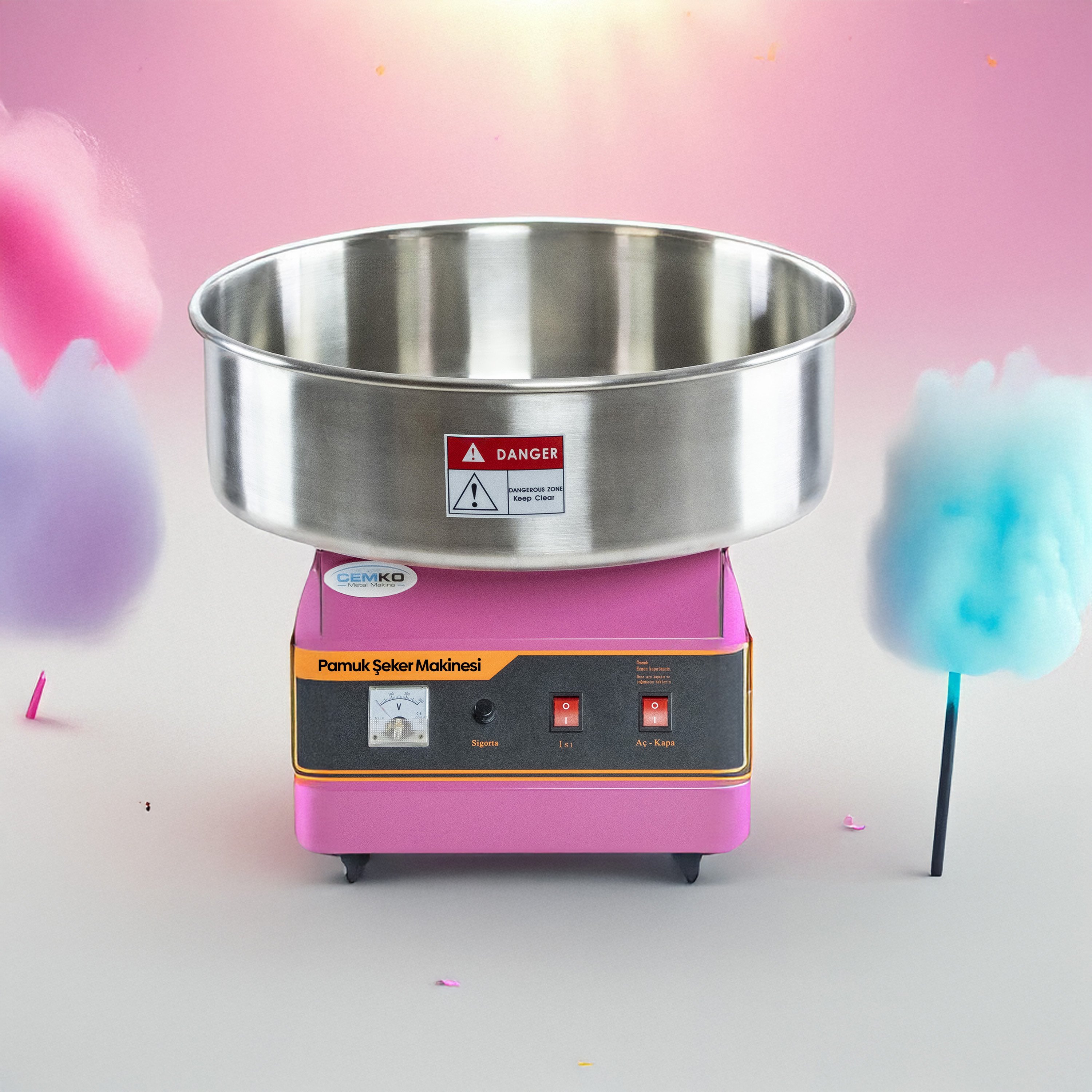 Pamuk Şeker Makineleri ve Arabaları